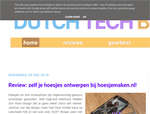 Tablet Screenshot of dutch-tech.nl